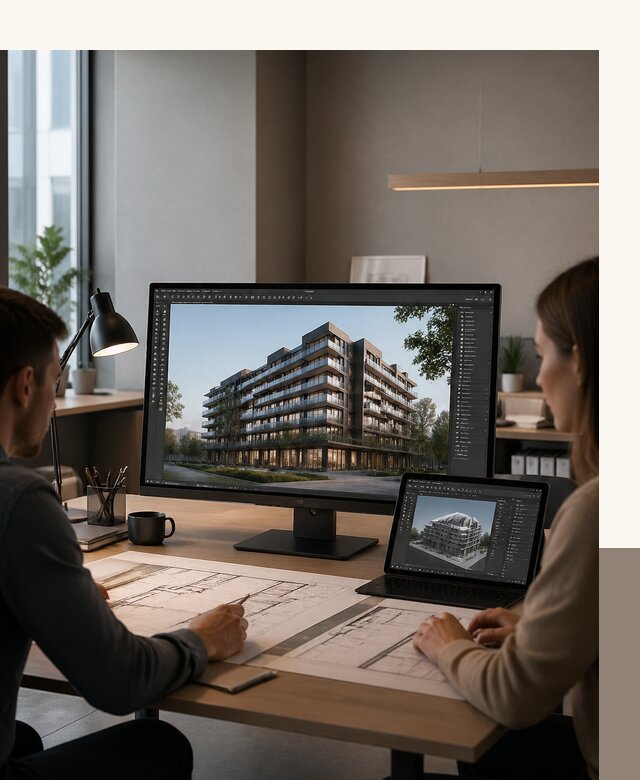 3D визуализация архитектуры и объектов строительства в Солнечногорске