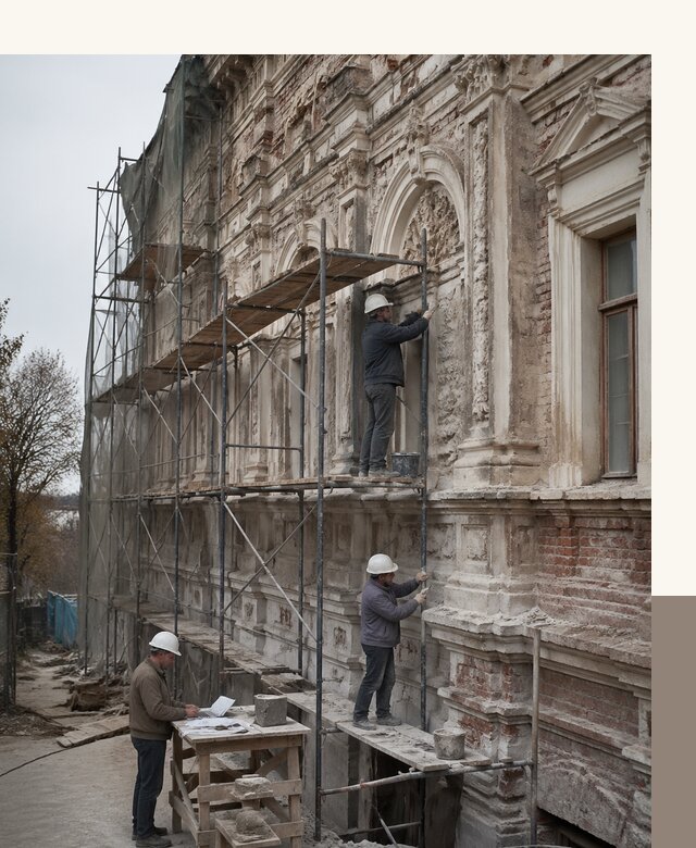 Реставрация объектов культурного наследия под ключ в Солнечногорске